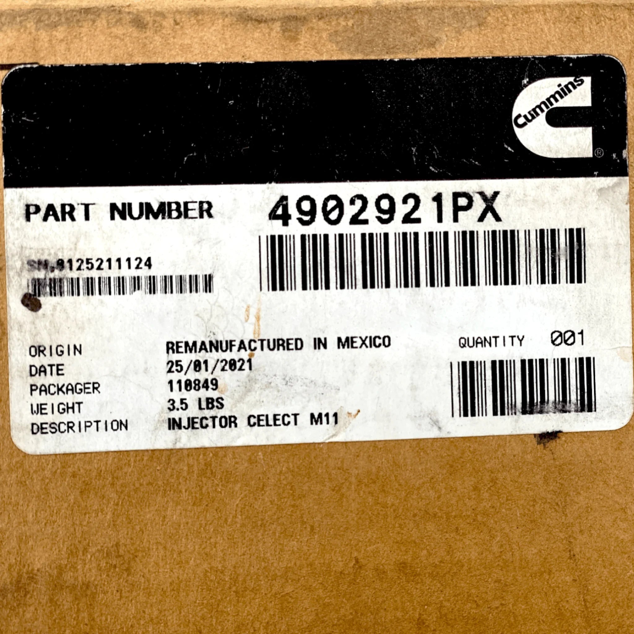 4088384 Genuine Cummins Fuel Injector