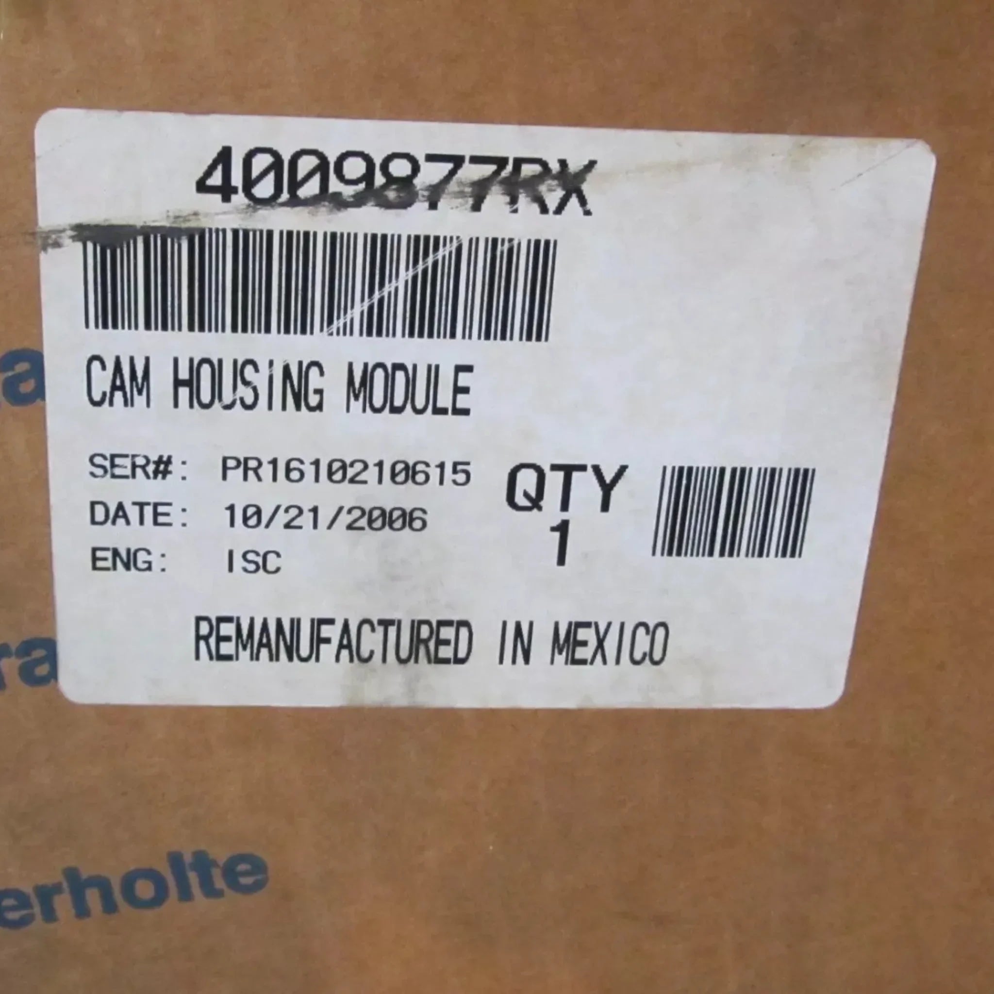4088604NX Genuine Cummins Fuel Pump Body