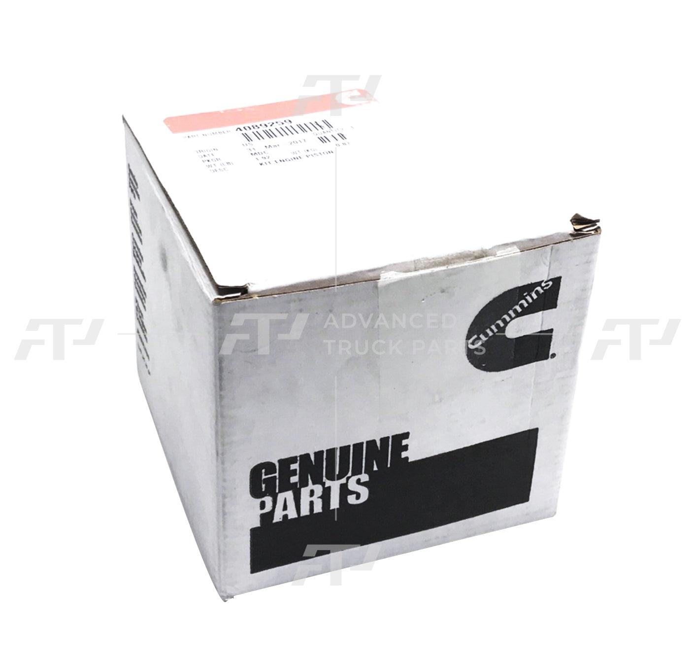 4089259 Genuine Cummins® Engine Piston Kit - ADVANCED TRUCK PARTS