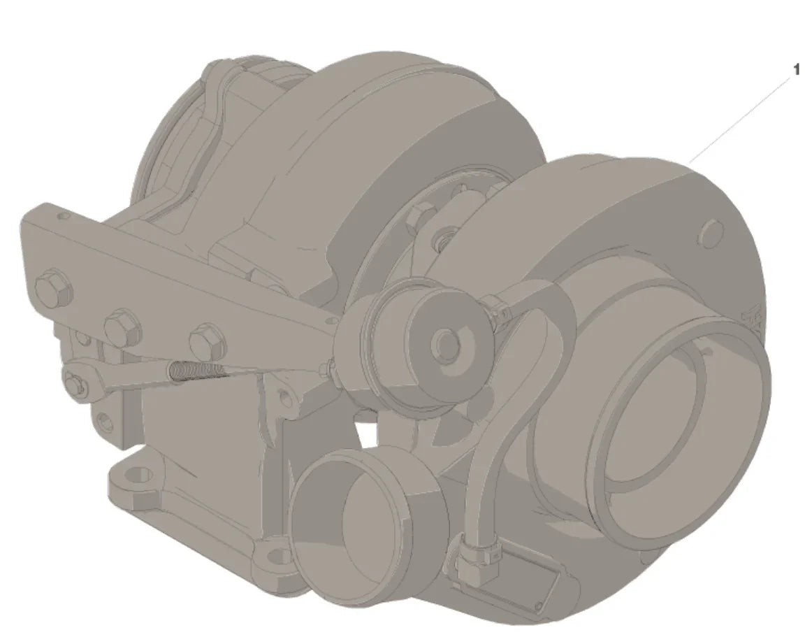 4089300 Genuine Cummins Hx40W Turbocharger For 6Ctaa 325Hp