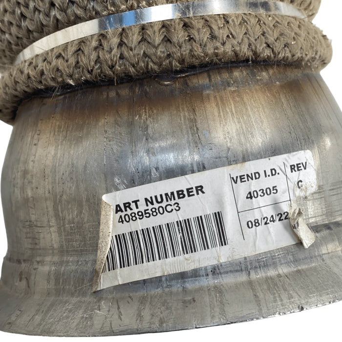 4089580C3 Genuine International Pipe Turbocharger Welded Assembly