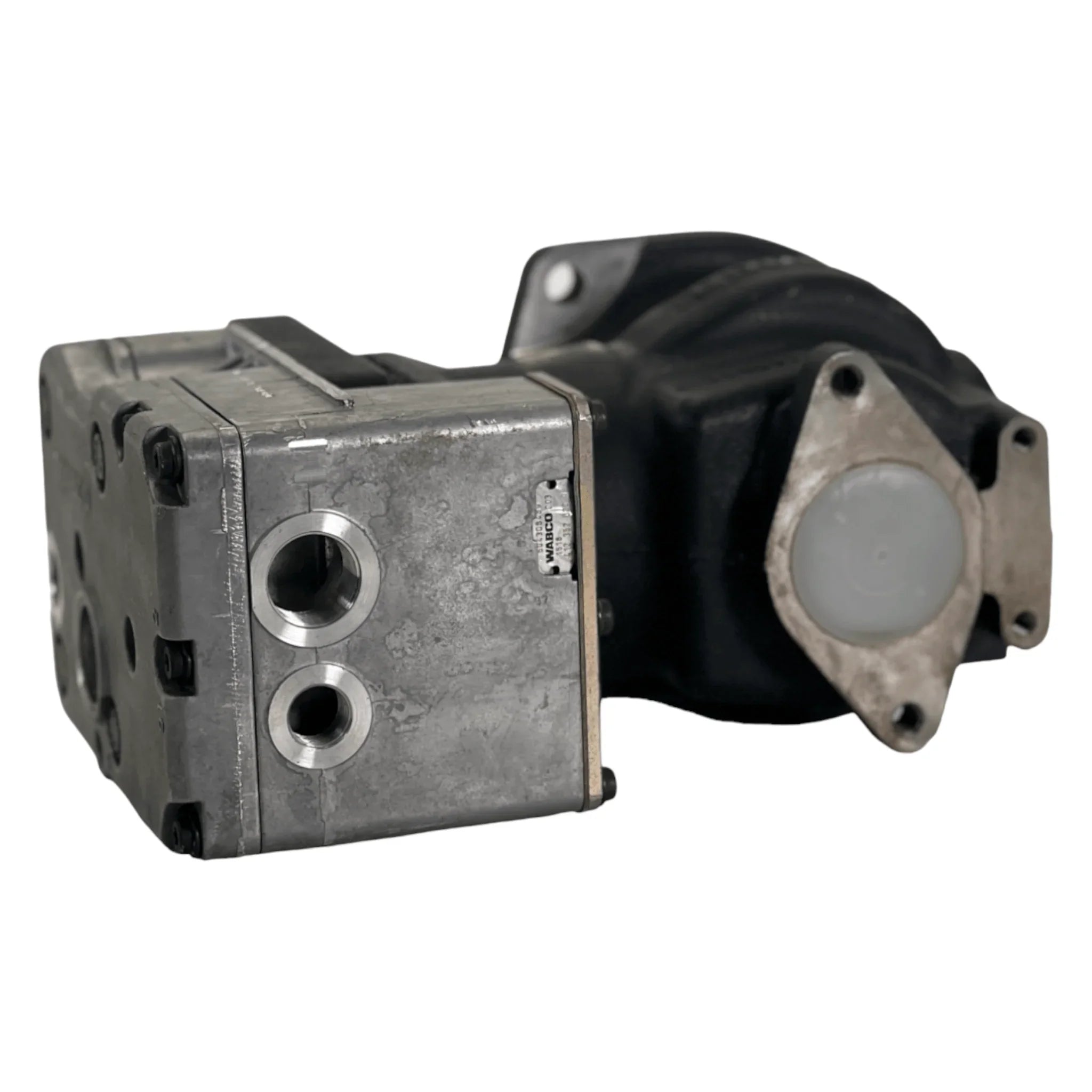 6300-4123520200 Genuine Wabco Single Cylinder Compressor 352Cc Flange Mounted