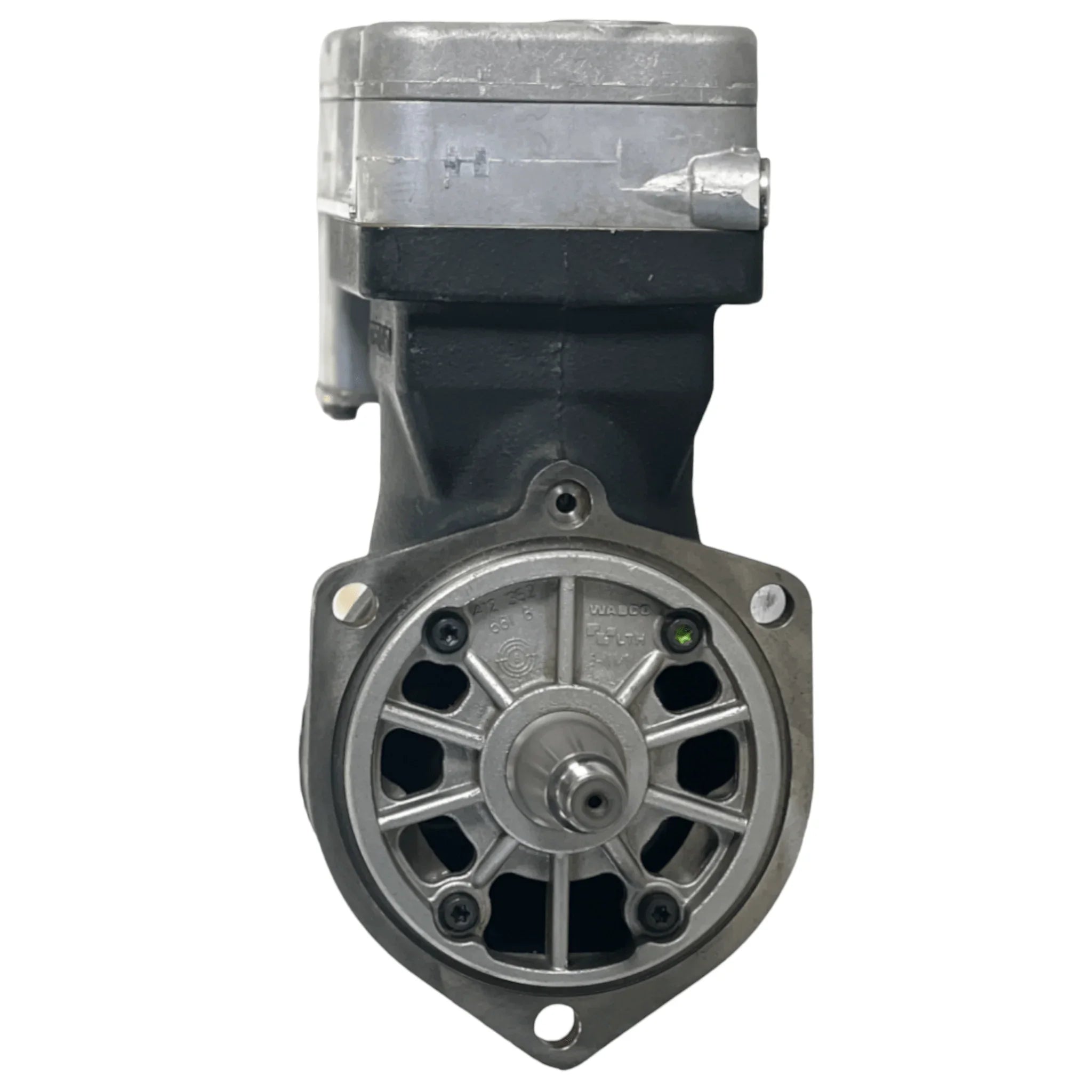 6300-4123520200 Genuine Wabco Single Cylinder Compressor 352Cc Flange Mounted
