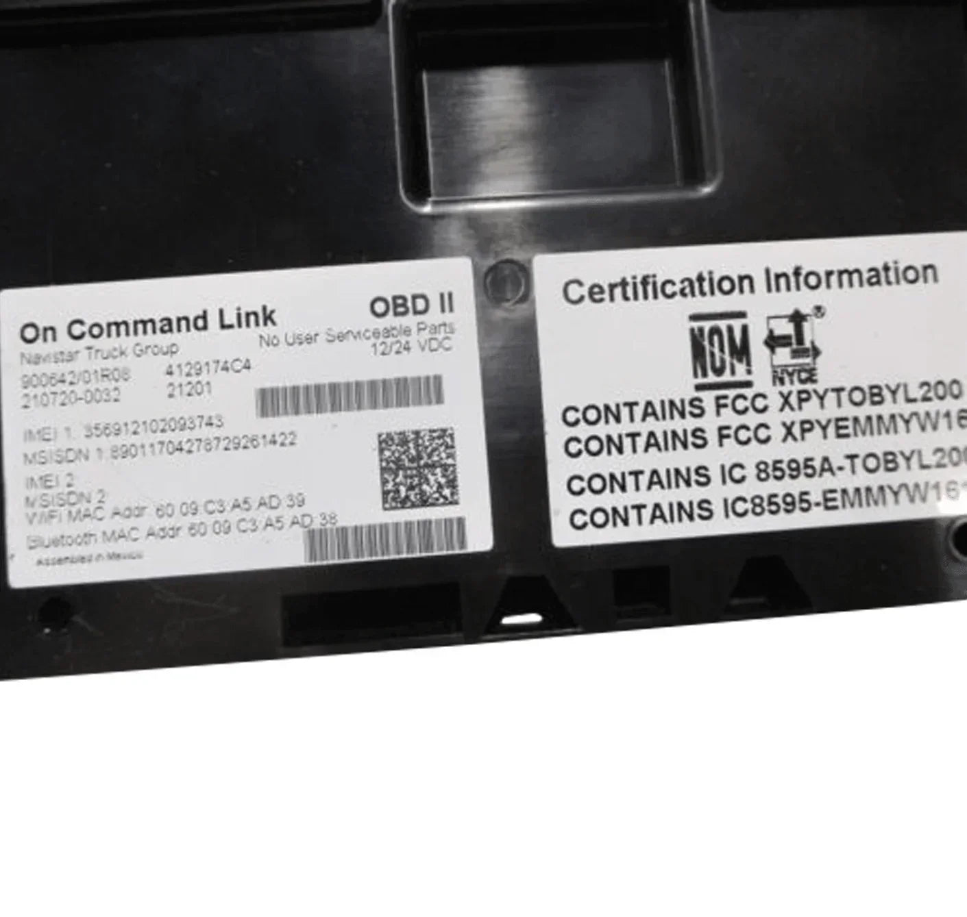 4129174C1 Genuine International Module N2 Module Telematics*