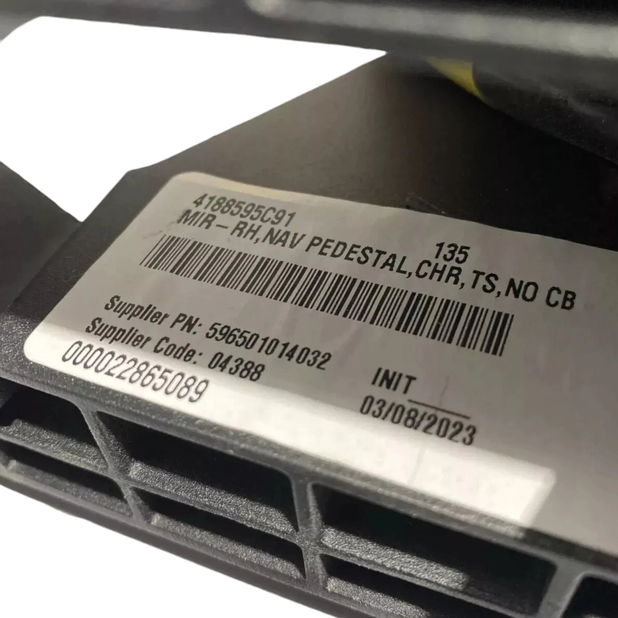 4188595C91 Genuine International Right Side Mirror Chrome