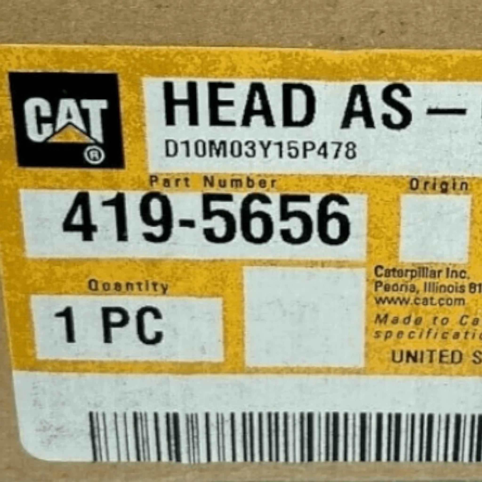 4195656 Genuine Cat Head As-Comb