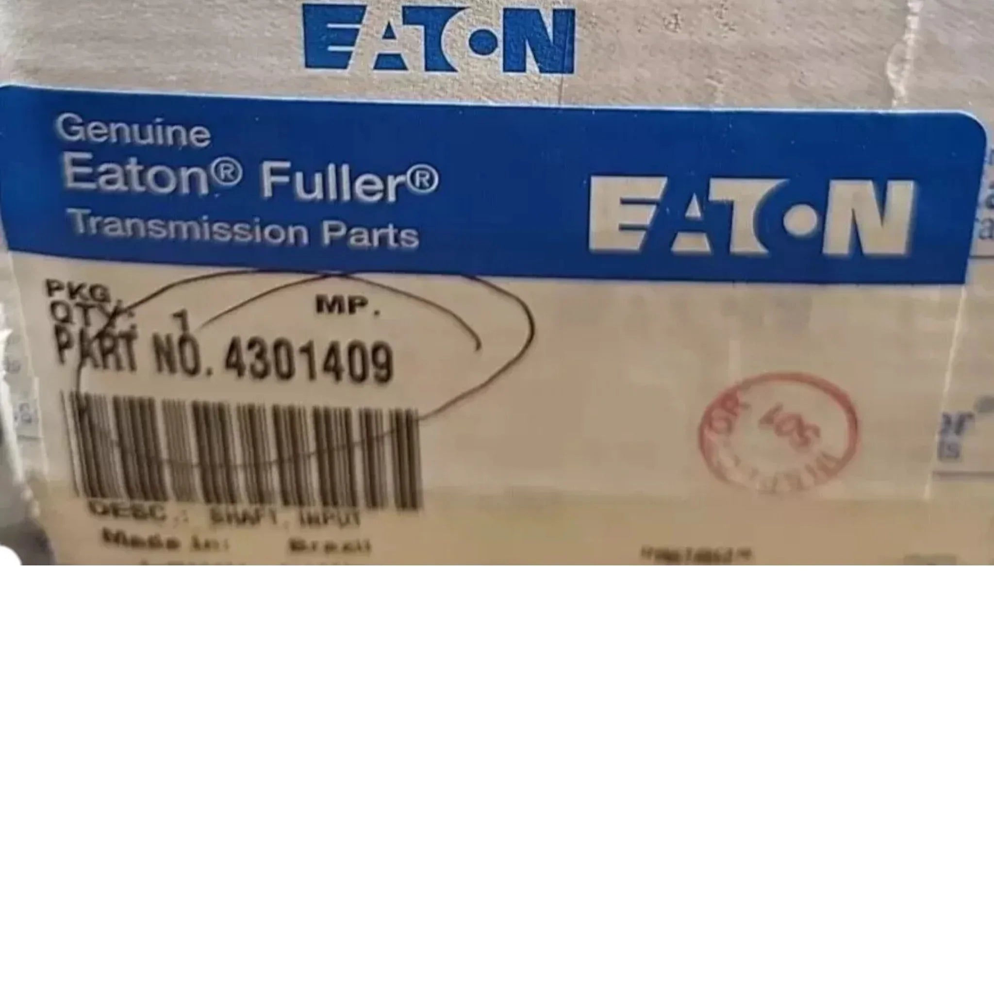 4301409 Genuine Eaton Transmission Input Shaft