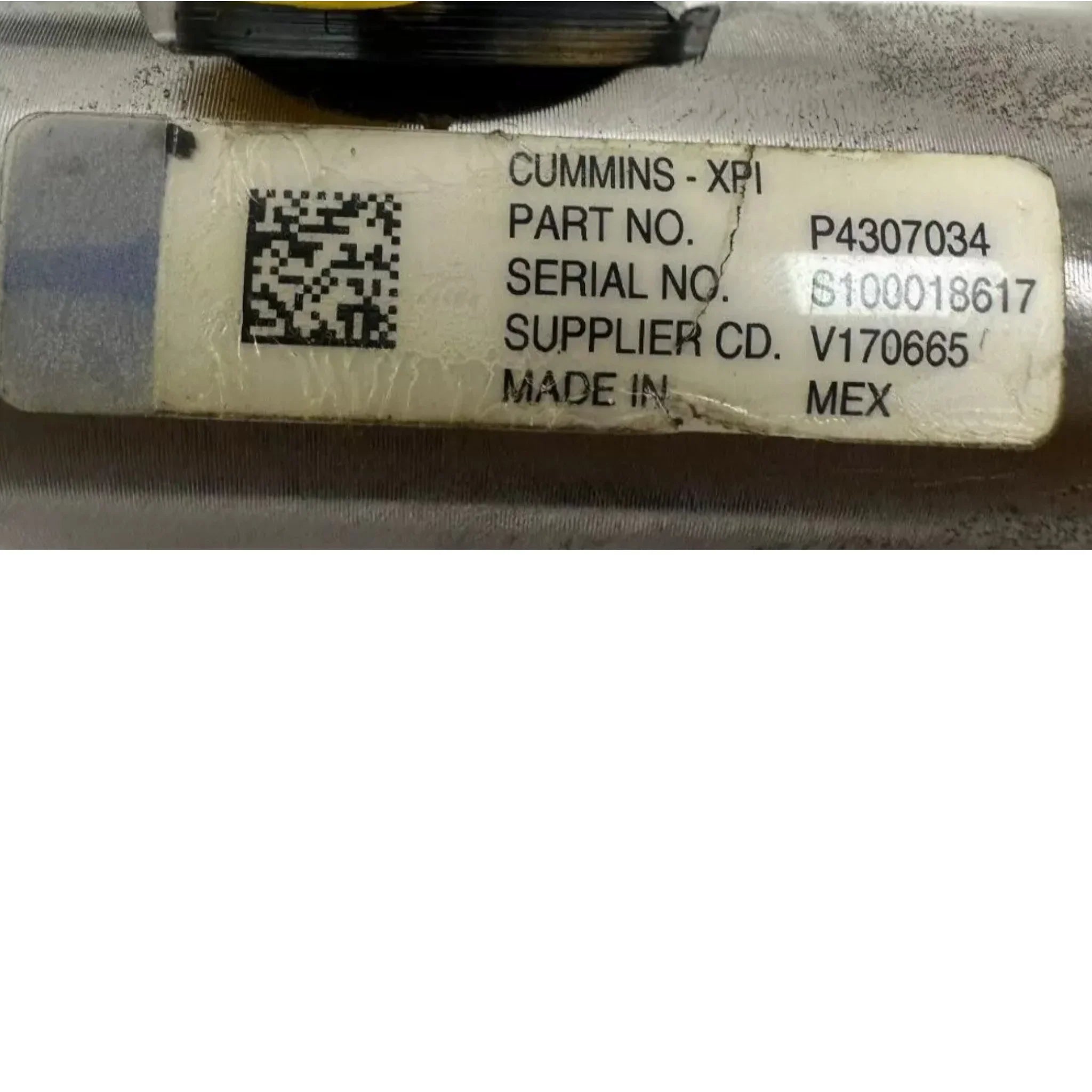 4307034 Genuine Cummins Fuel Rail Accumulator