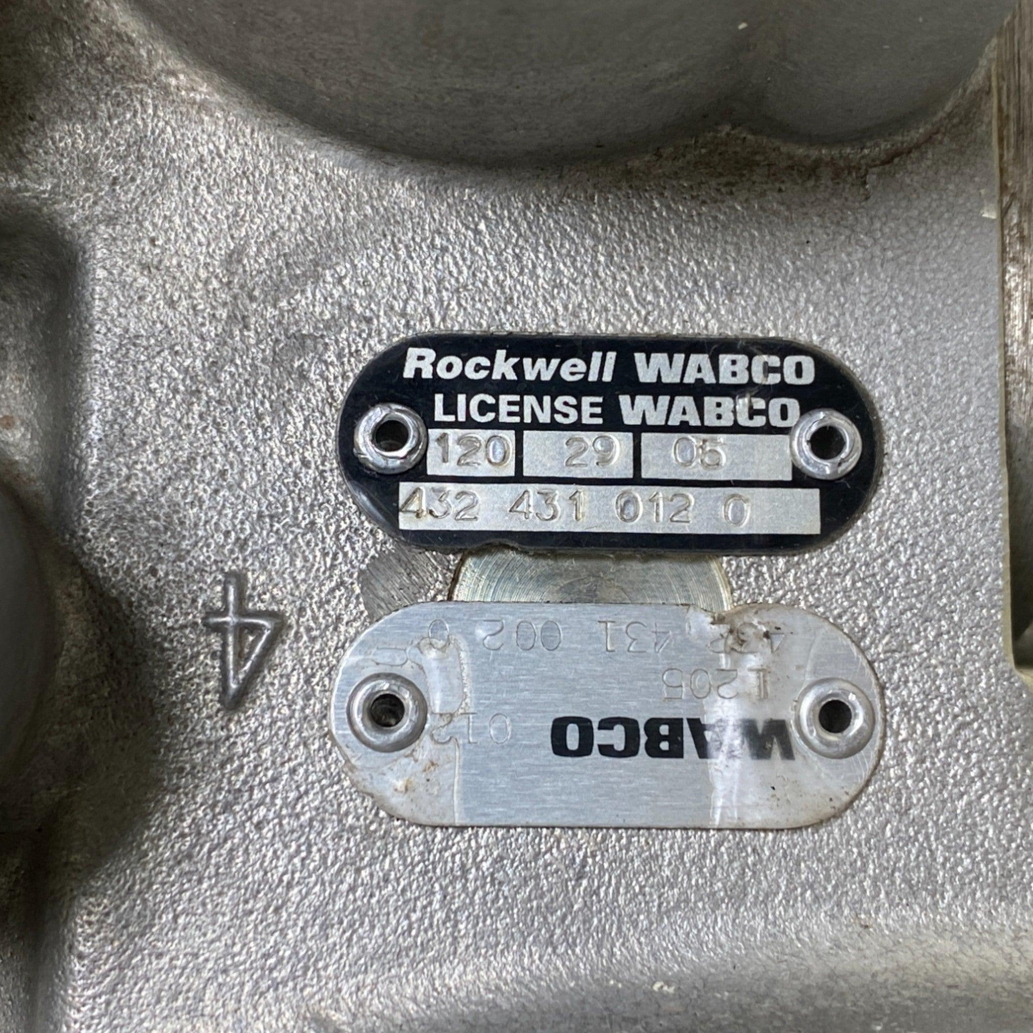 432-431-012-0 Genuine Wabco Twin Air Dryer