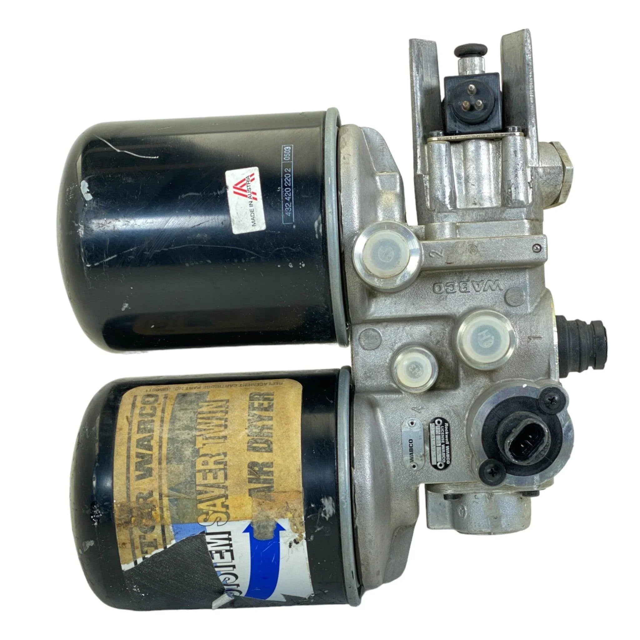 432-431-012-0 Genuine Wabco Twin Air Dryer