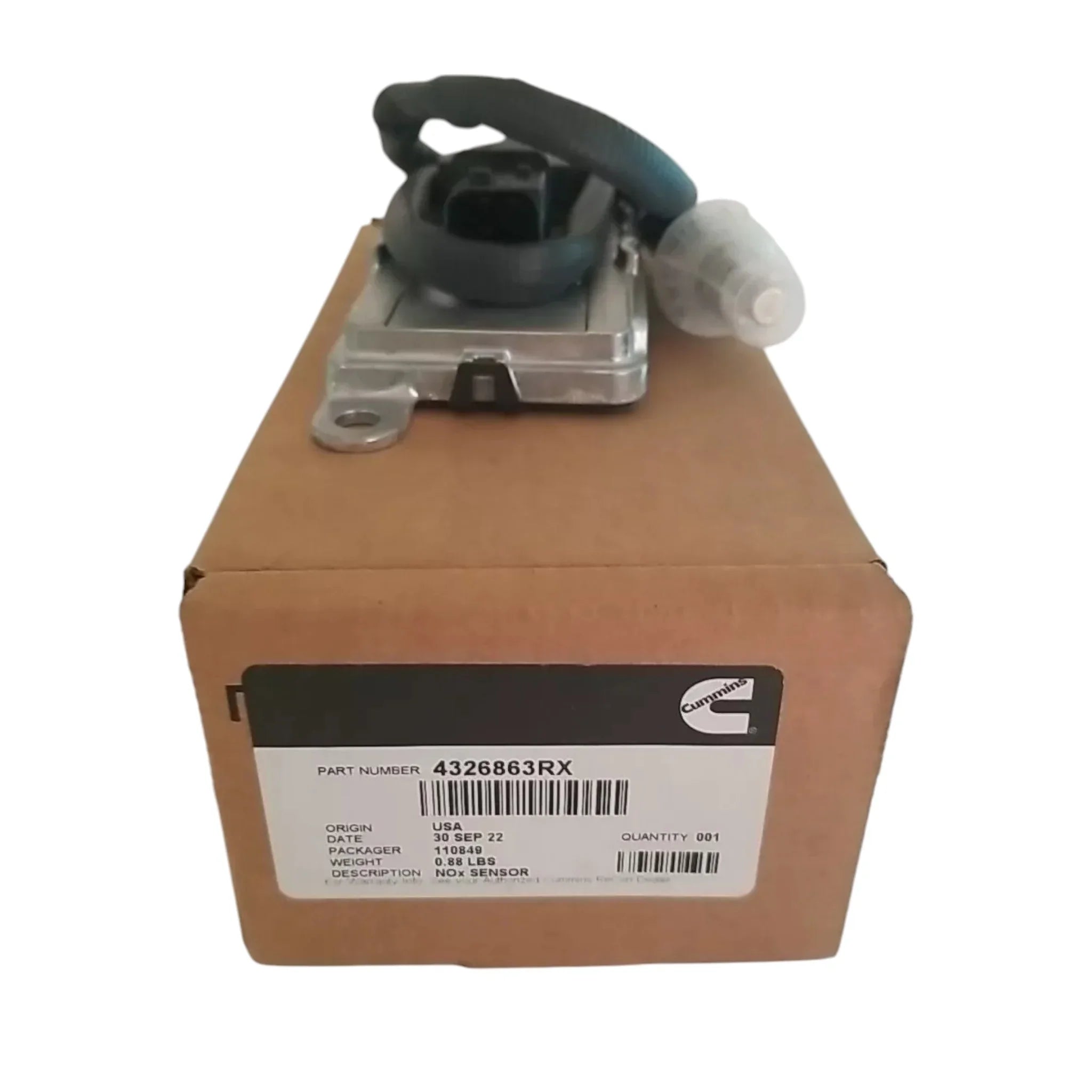 4326863RX Genuine Cummins NOX Nitrogen Oxide Sensor