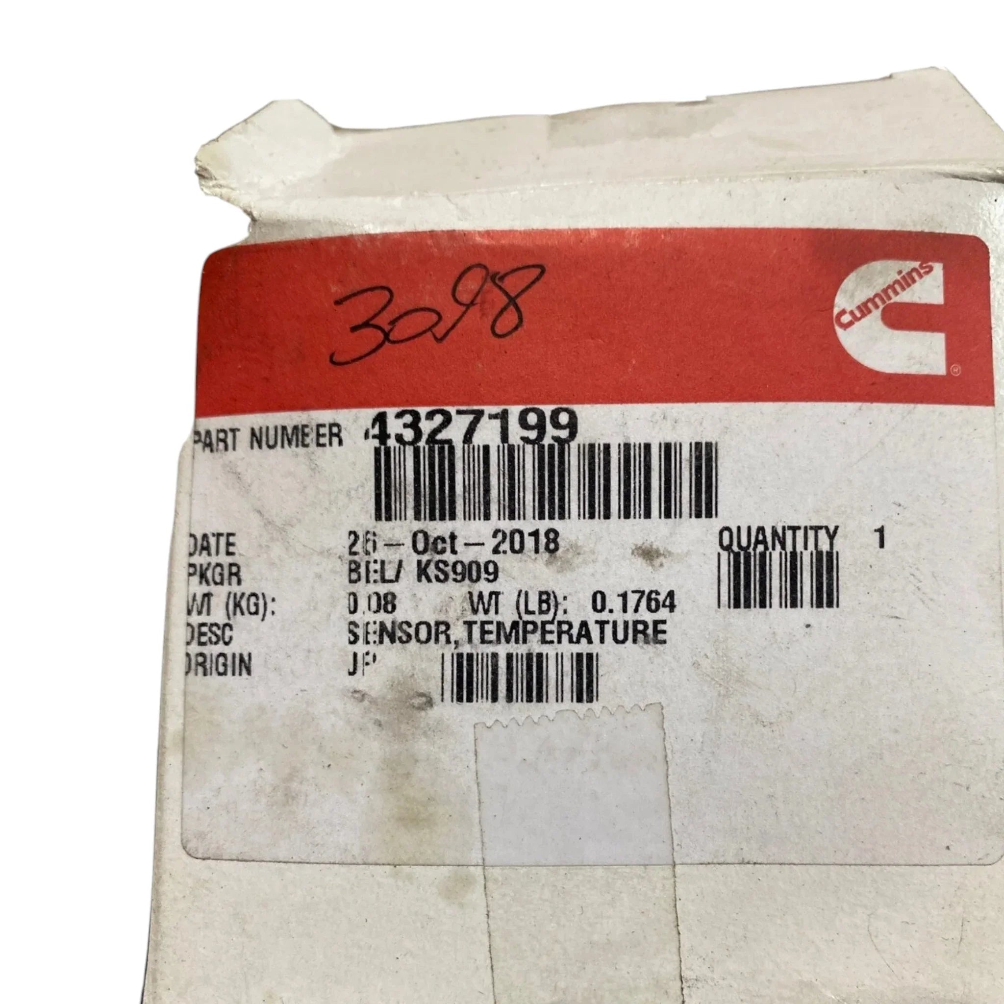 4327199 Genuine Cummins Exhaust Temp Sensor