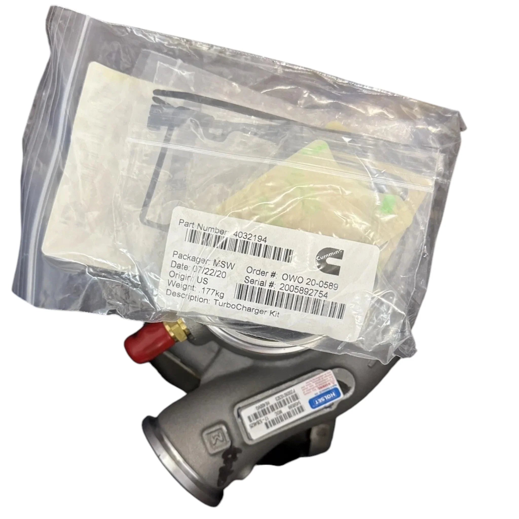 4352526NX Genuine Cummins Turbocharger VGT HE431VE FOR ISL ISC