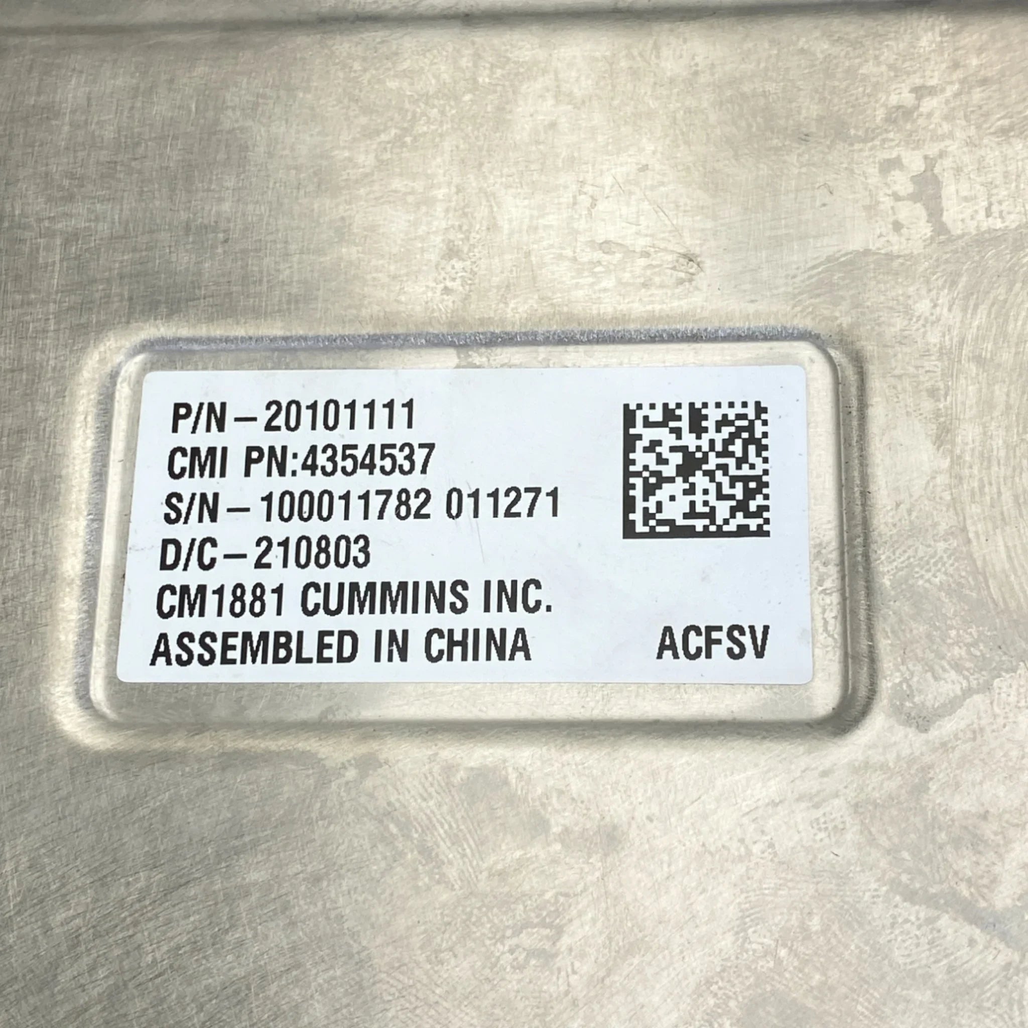 4354537 Genuine Cummins ECM Electronic Control Module
