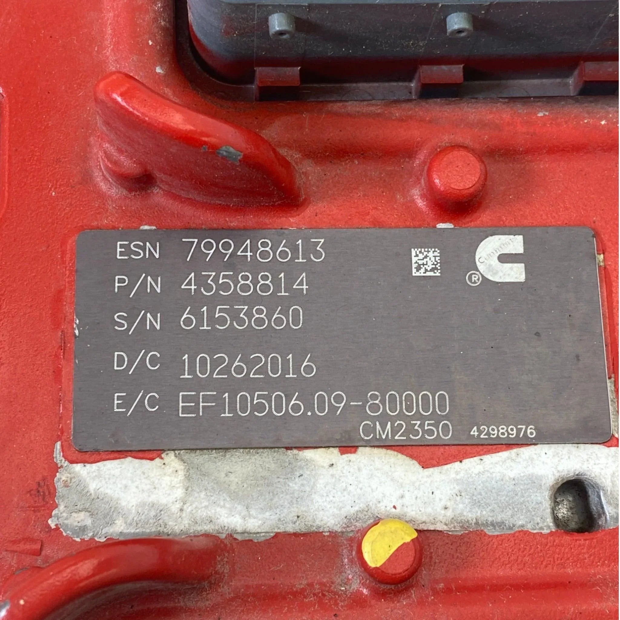 4358814 Genuine Cummins Ecm Engine Control Module Isx15