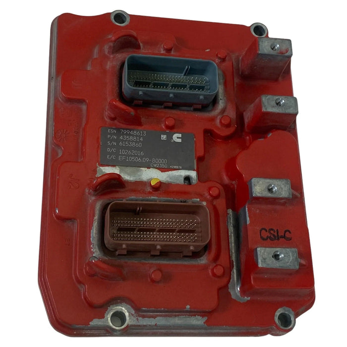 4358817 Genuine Cummins Ecm Engine Control Module Isx15