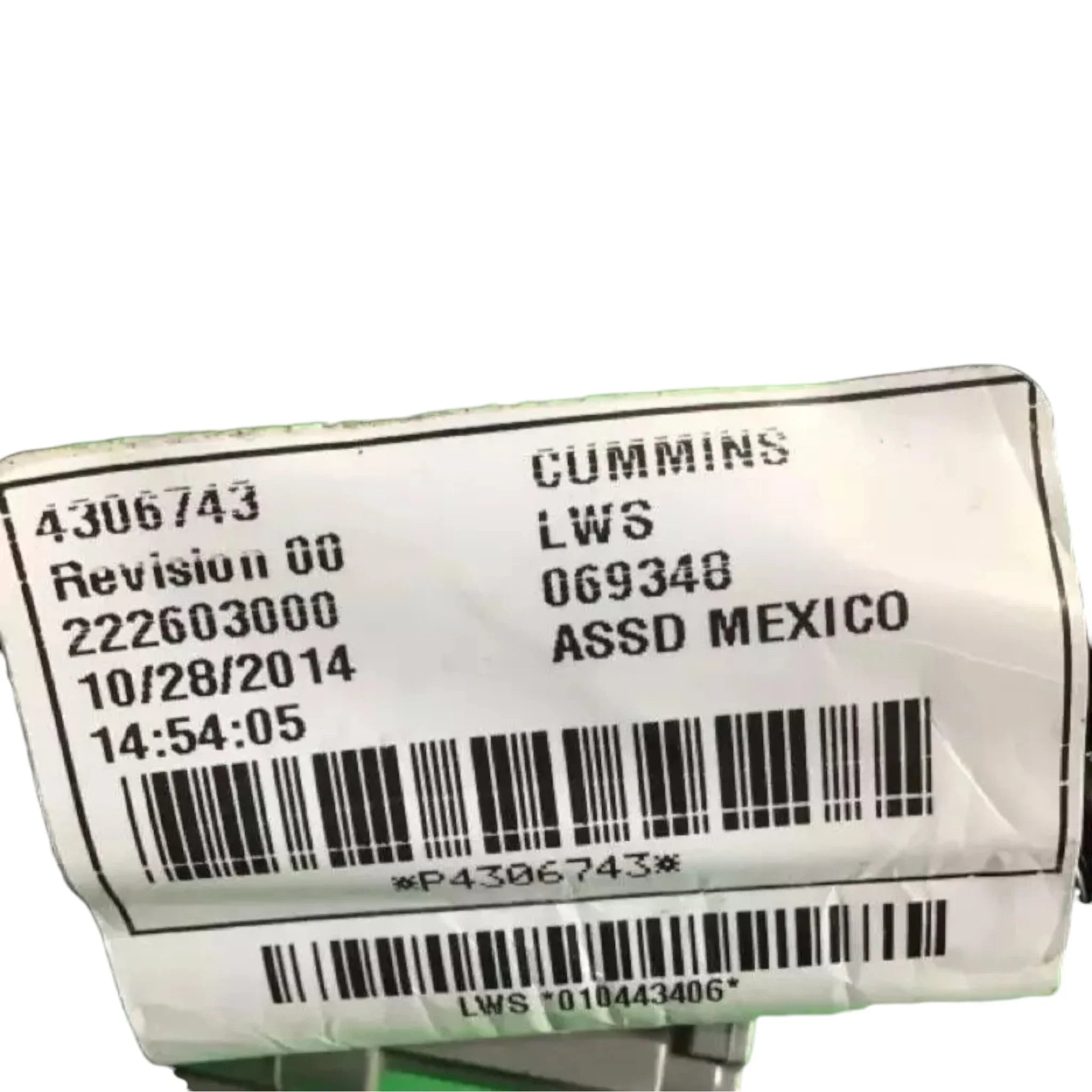 4362724 Genuine Cummins Electronic Control Module Wiring Harness