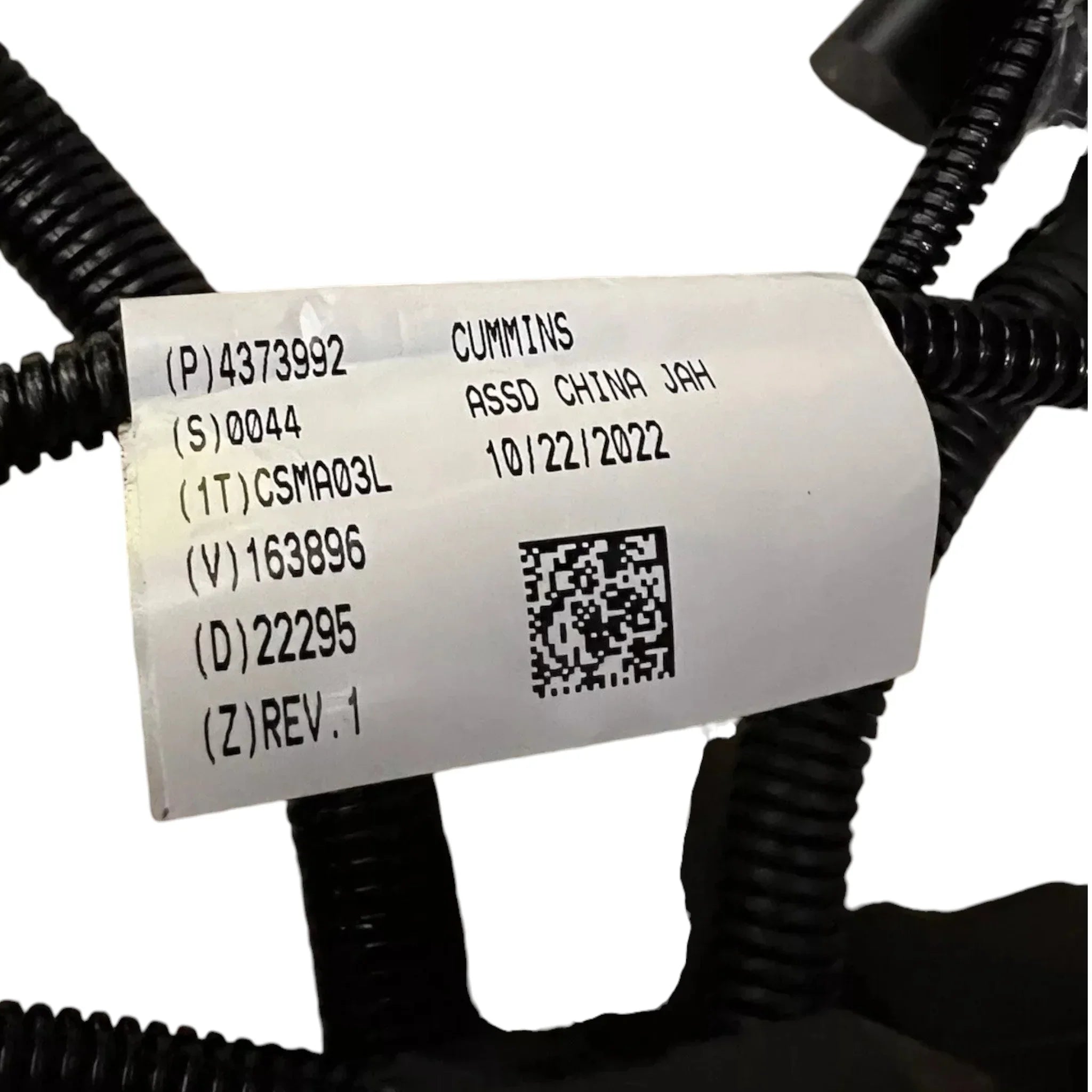 4373992 Genuine Cummins Electronic Control Module Wiring Harness