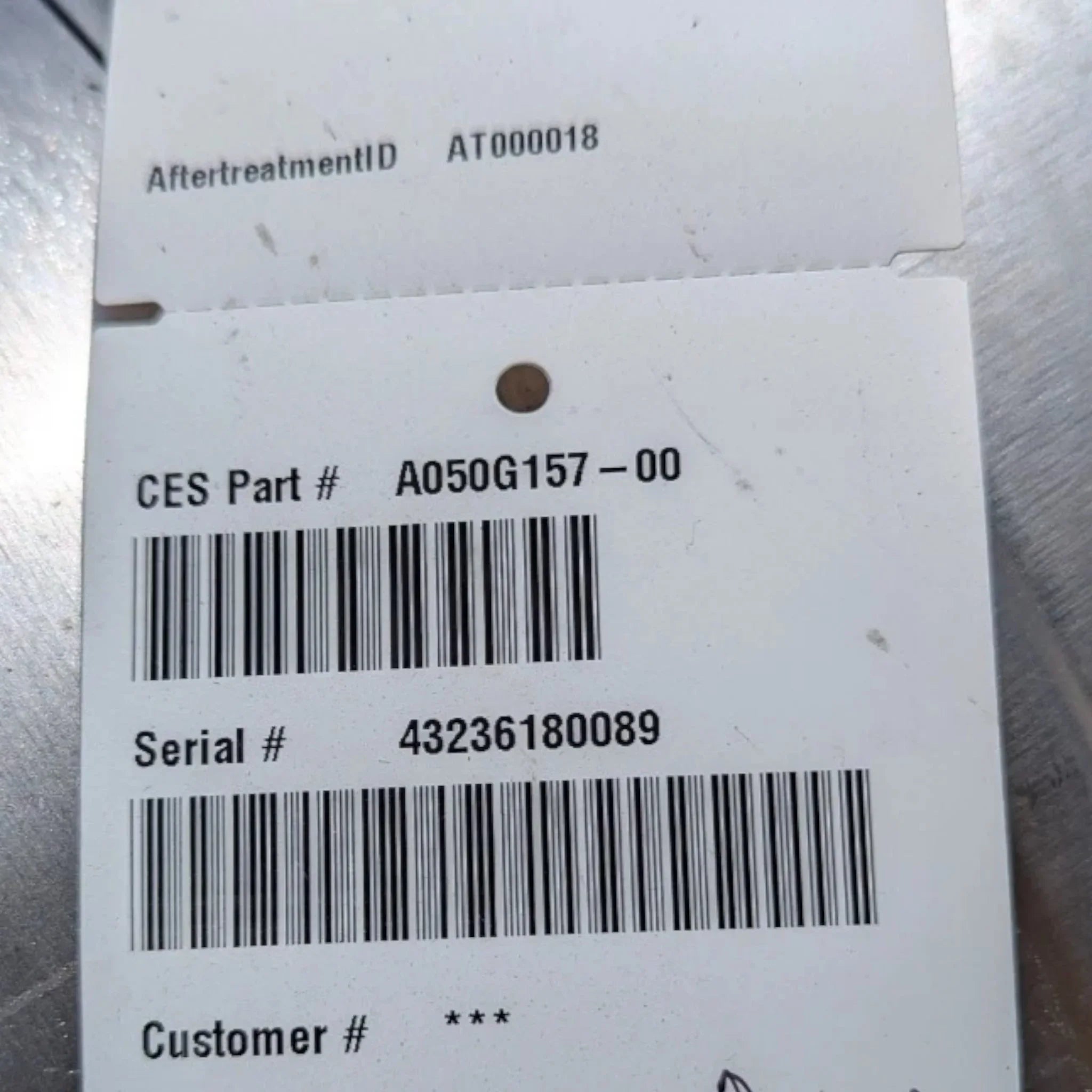 4377305 Genuine Cummins Aftertreatment Device