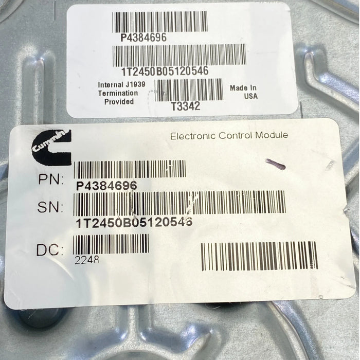 てれび「確認用」 4384696 Genuine Cummins ECM Electronic Control Module
