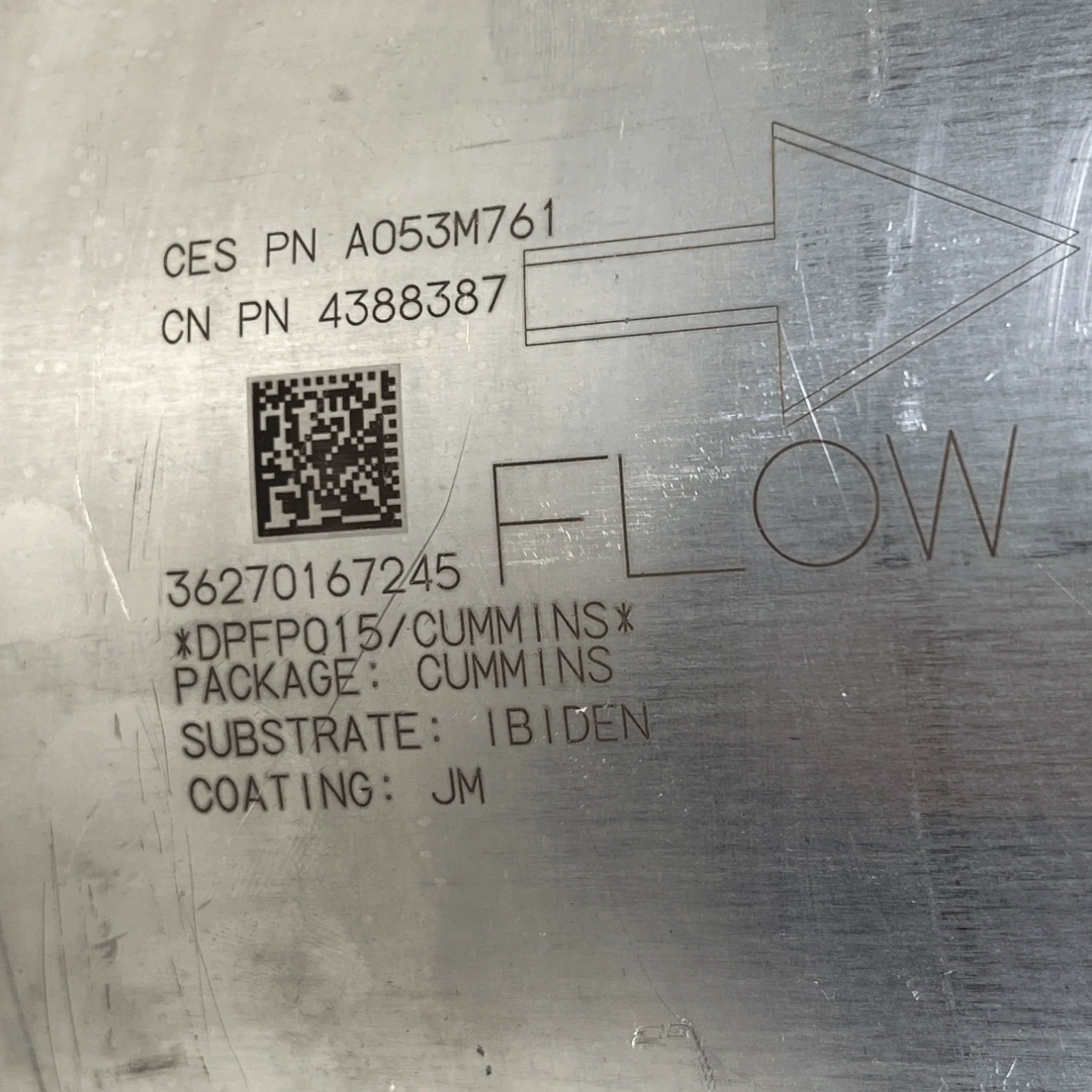 4388387RX Genuine Cummins DPF Filter