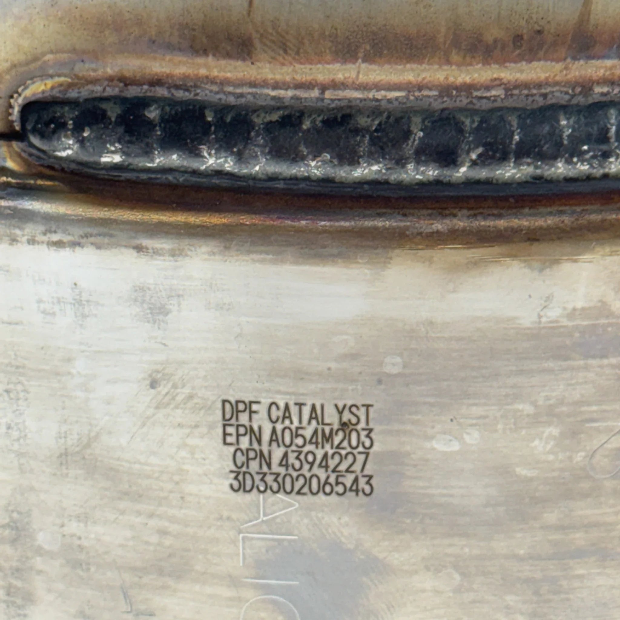4394227RX Genuine Cummins Diesel Particulate Filter For Cummins