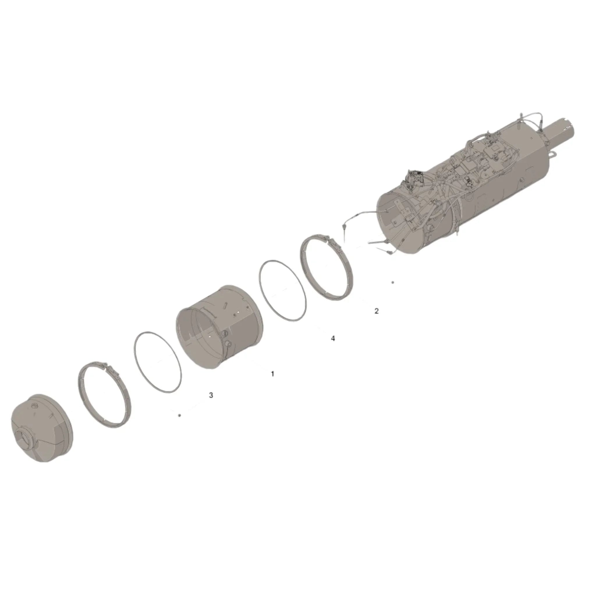 4395059 Genuine Cummins DPF Diesel Particulate Filter