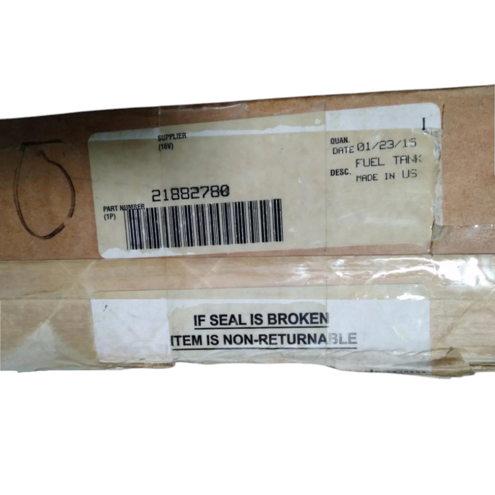 21882780 Genuine Mack Fuel Tank - Air Filter - Truck To Trailer