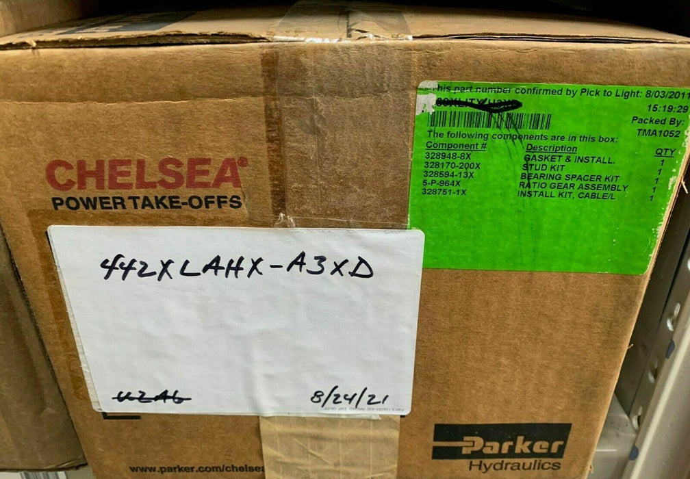 442Xlahx-A3Xd Parker Chelsea 442 Series Pto Power Take Off Assembly Unit 6 Bolt