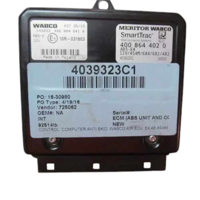 4039323C1 Genuine International ABS ECU Brake Control Module