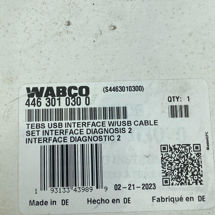 4463010300 Genuine Wabco Diagnostic Interface Unit - ADVANCED TRUCK PARTS