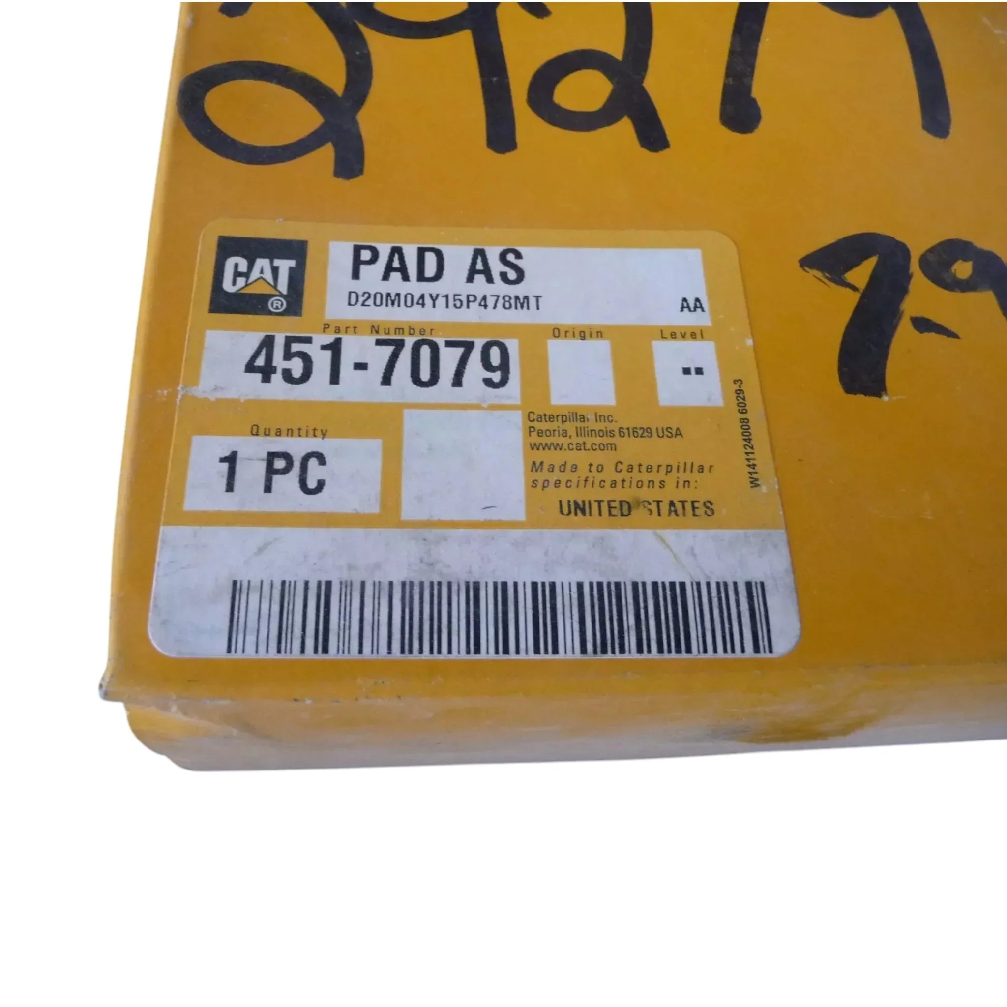 4517079 CAT Outer Diameter Damper Pad