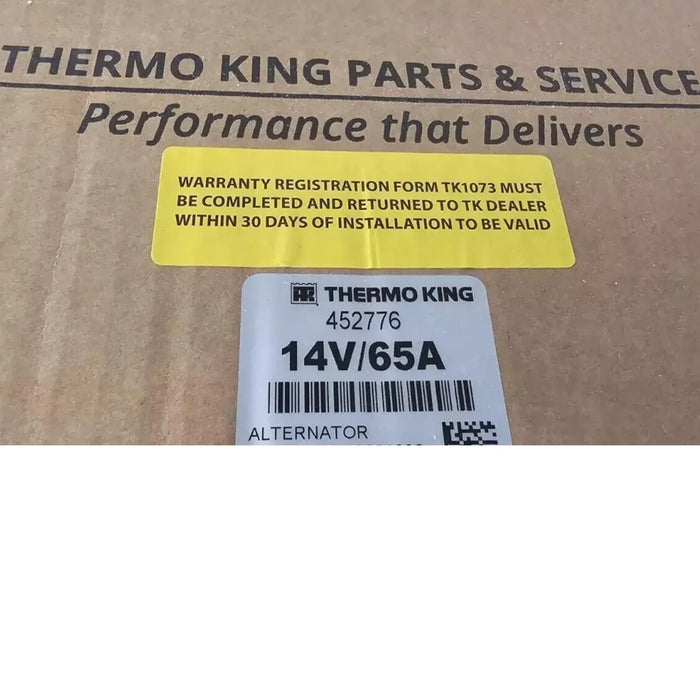 452776 Genuine Thermo King Alternator 14V 65A