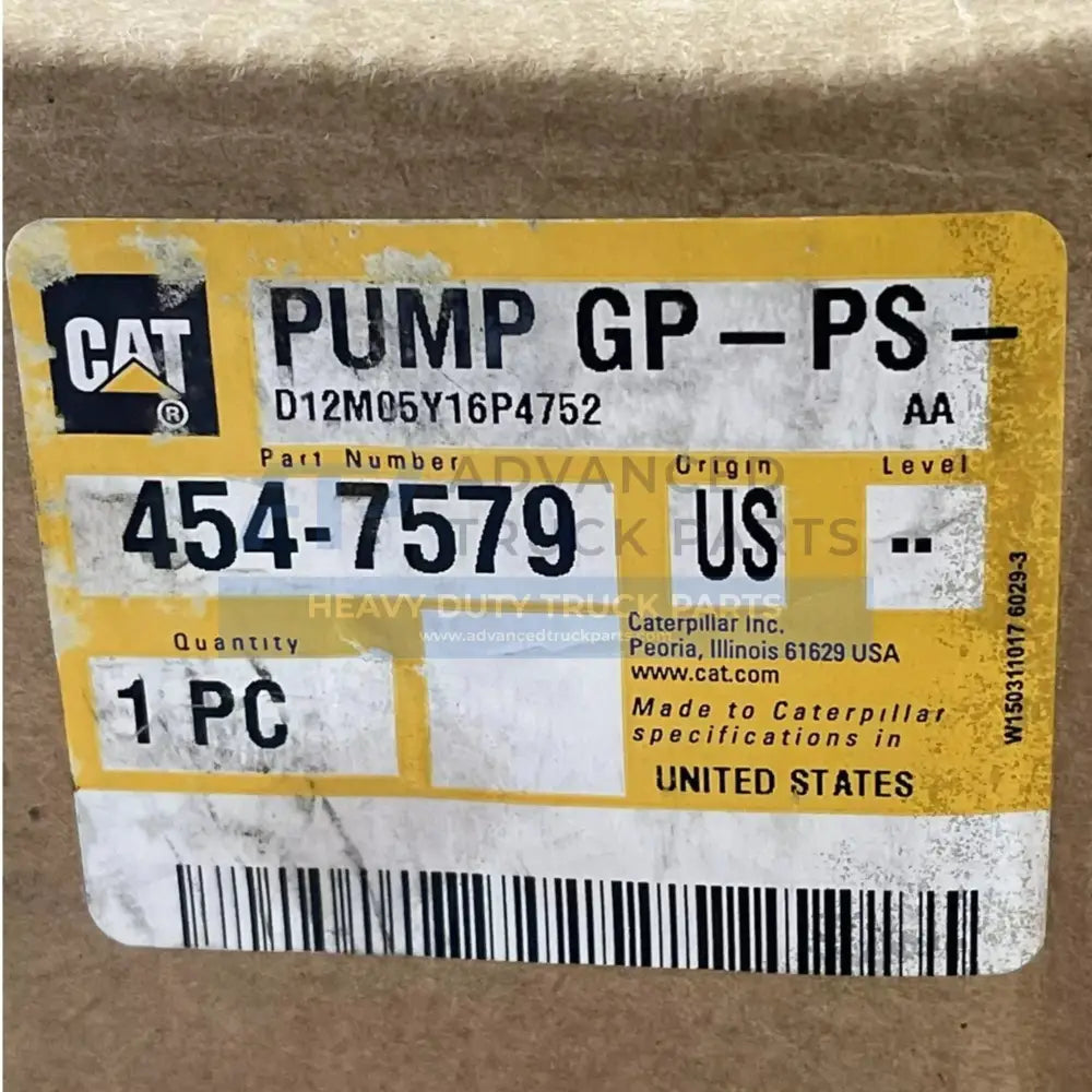 4547579 Caterpillar Pump GP-PS-B