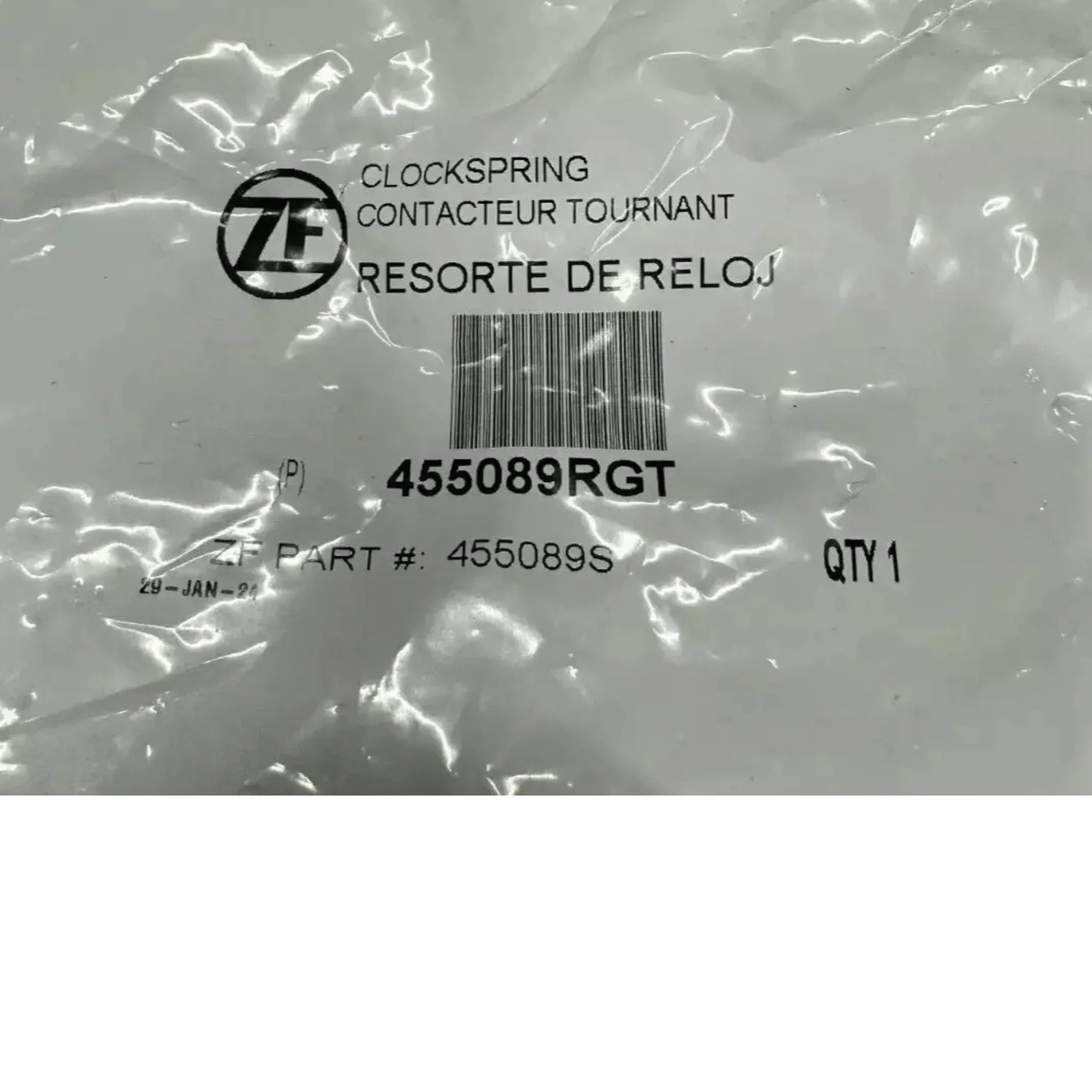 455089RGT Genuine Peterbilt Clock Spring