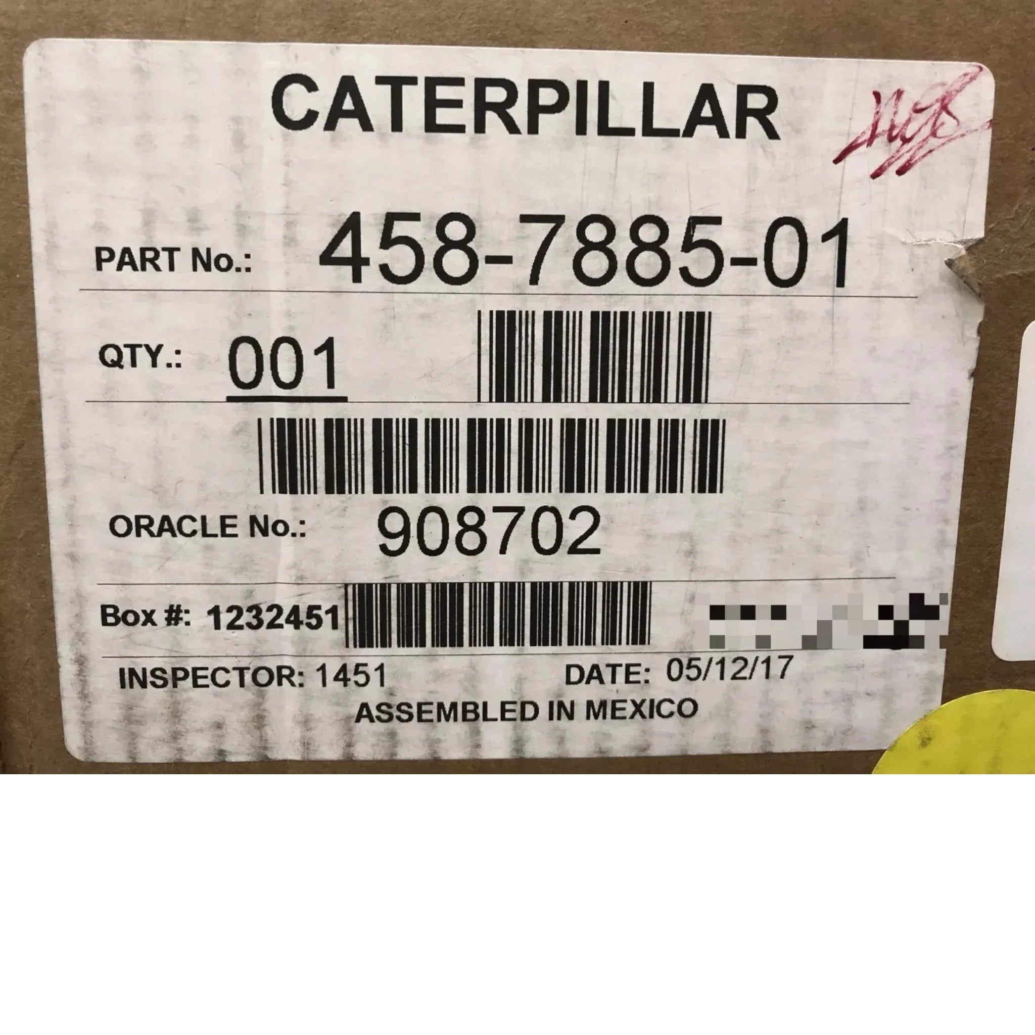 4587885 Caterpillar Wiring Harness Assembly