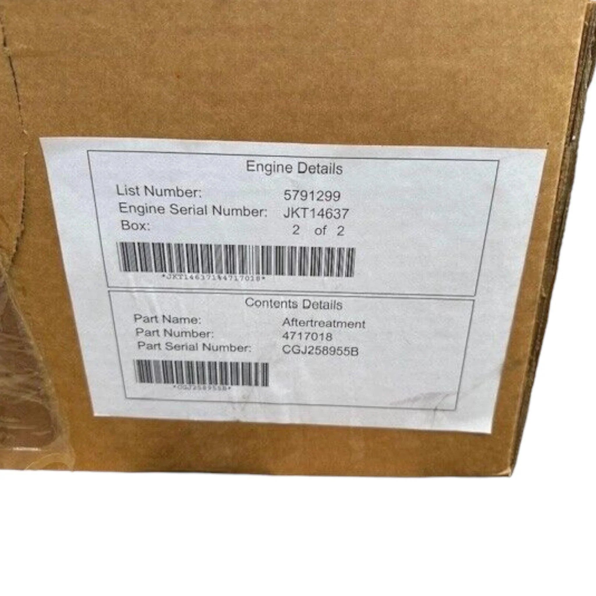 471-7018 Genuine Caterpillar DPF Diesel Particulate Filter