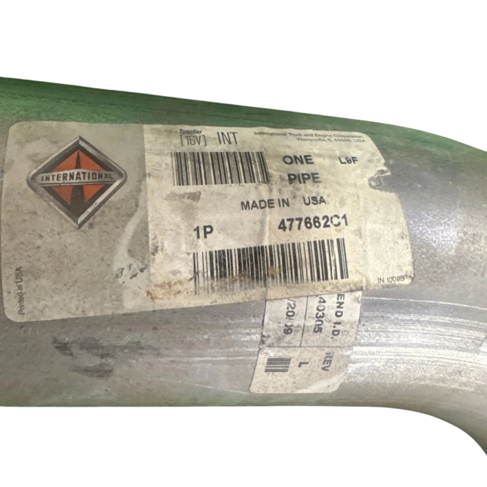 477662C1 Genuine International Pipe Exhaust Rear