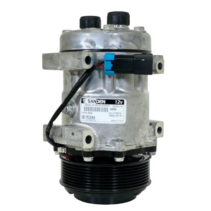 4808 Genuine Sanden A/C Compressor For Freightliner