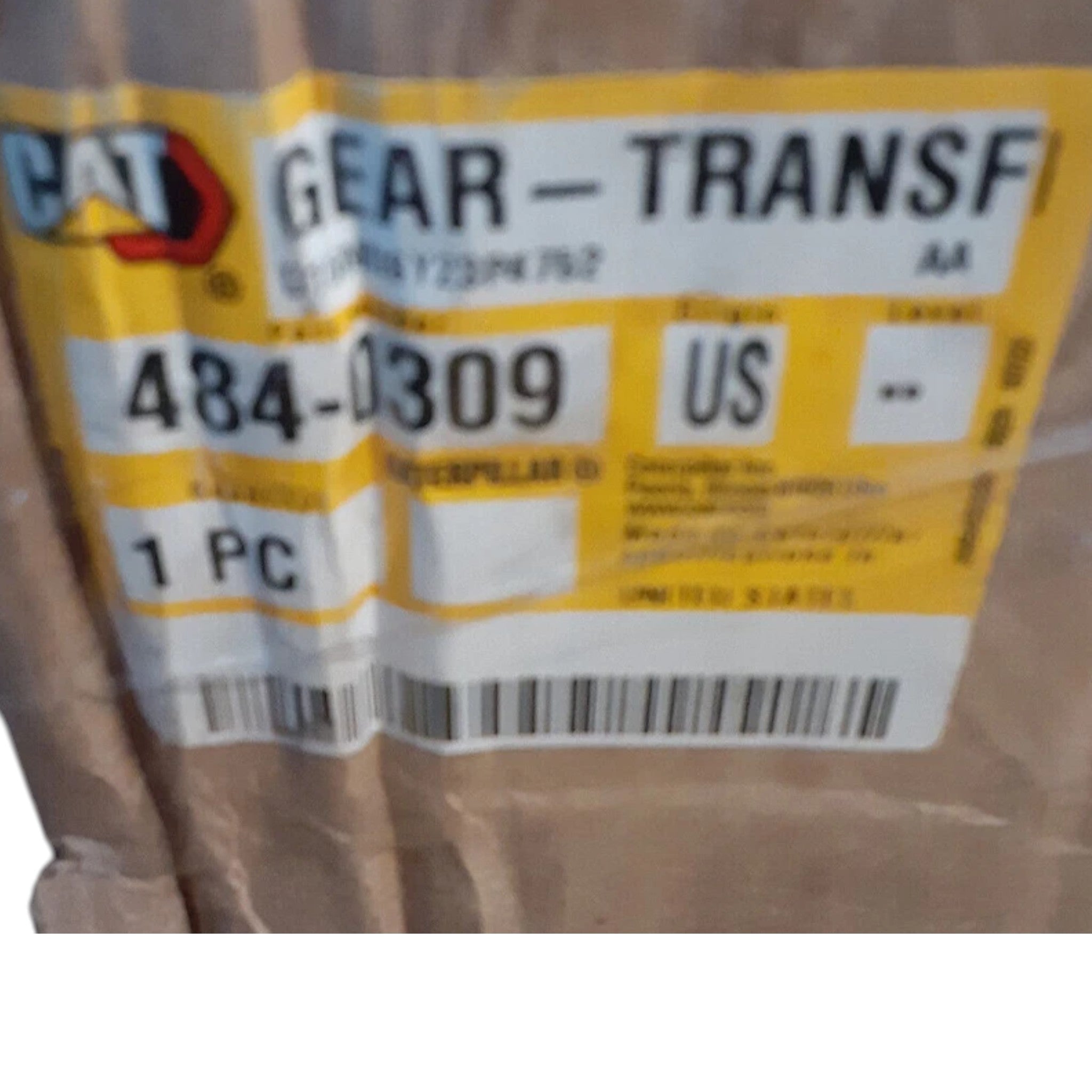 4840309 Genuine CAT Differential Drive Helical Gear