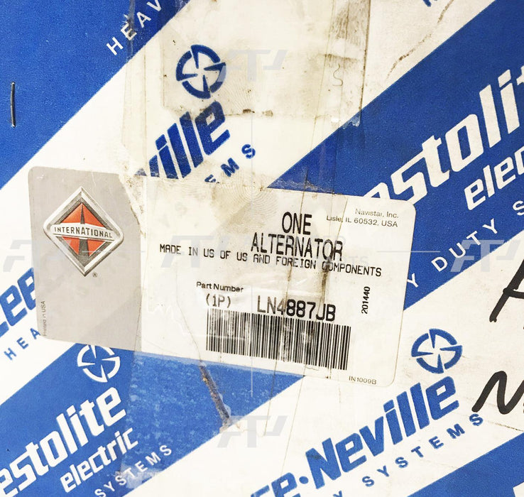 4887Jb Leece Neville International Alternator 220Amp 12V Navistar
