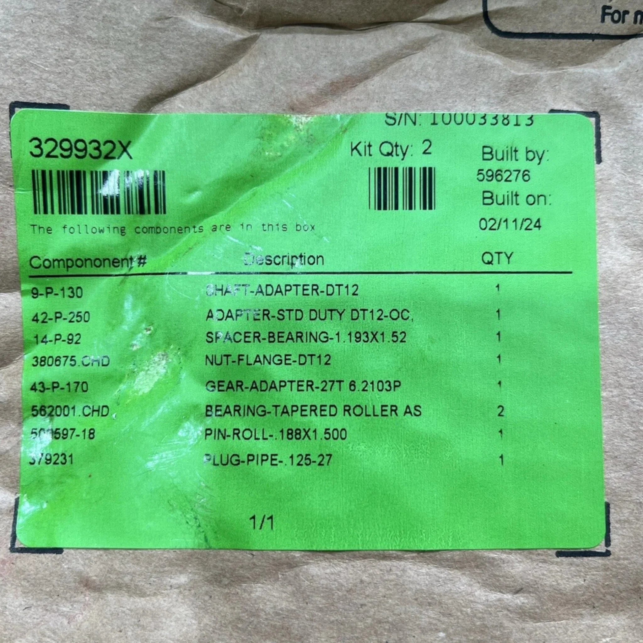 489DQMAX-56RK Genuine Chelsea PTO Assembly