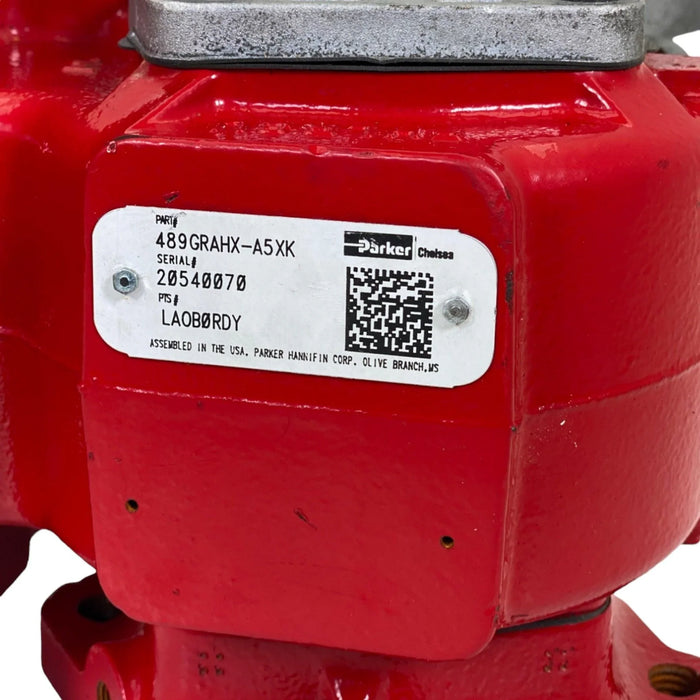 489Grahx-A5Xk Oem Parker Chelsea 489 Series Mechanical Shift 8-Bolt Pto