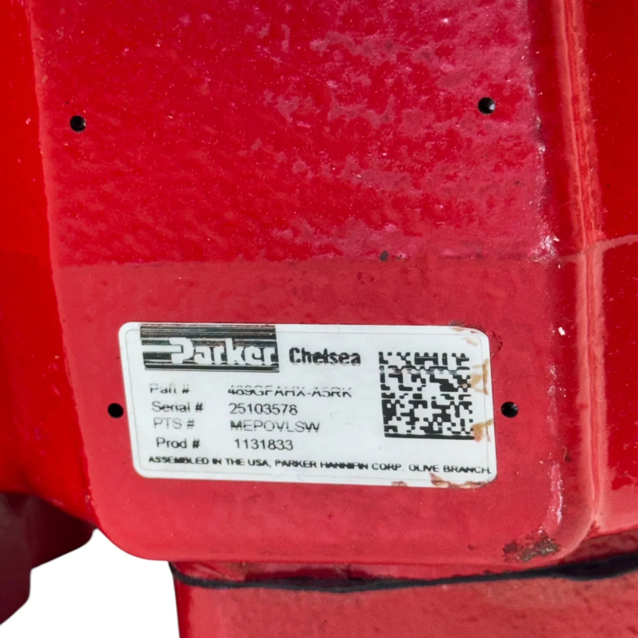 CHL489XFAHXA5XK Genuine Parker PTO Power Take Off 8 Bolts