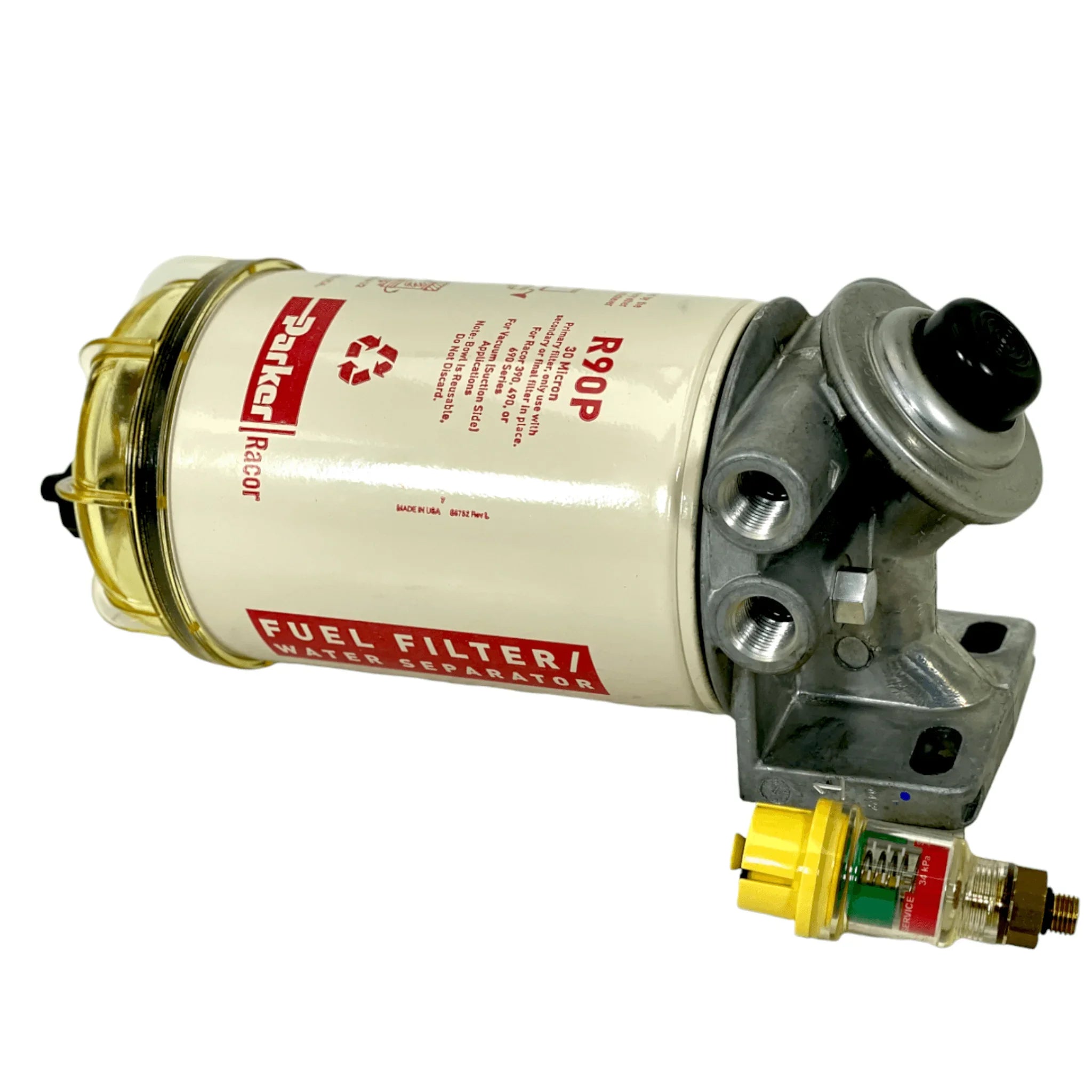 Parker R90P Genuine Parker Fuel Filter Water Separator