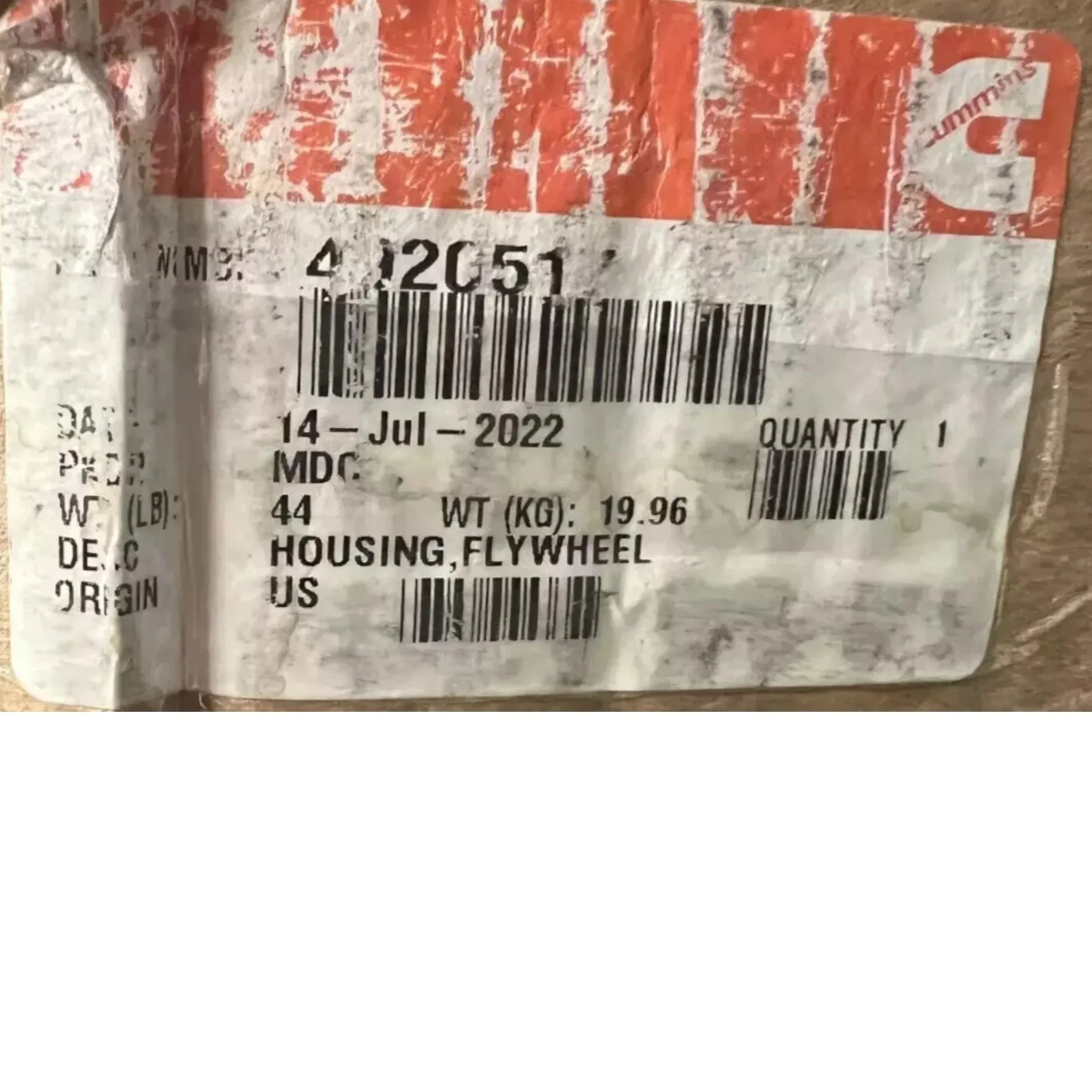 4920517 Genuine Cummins Flywheel Housing