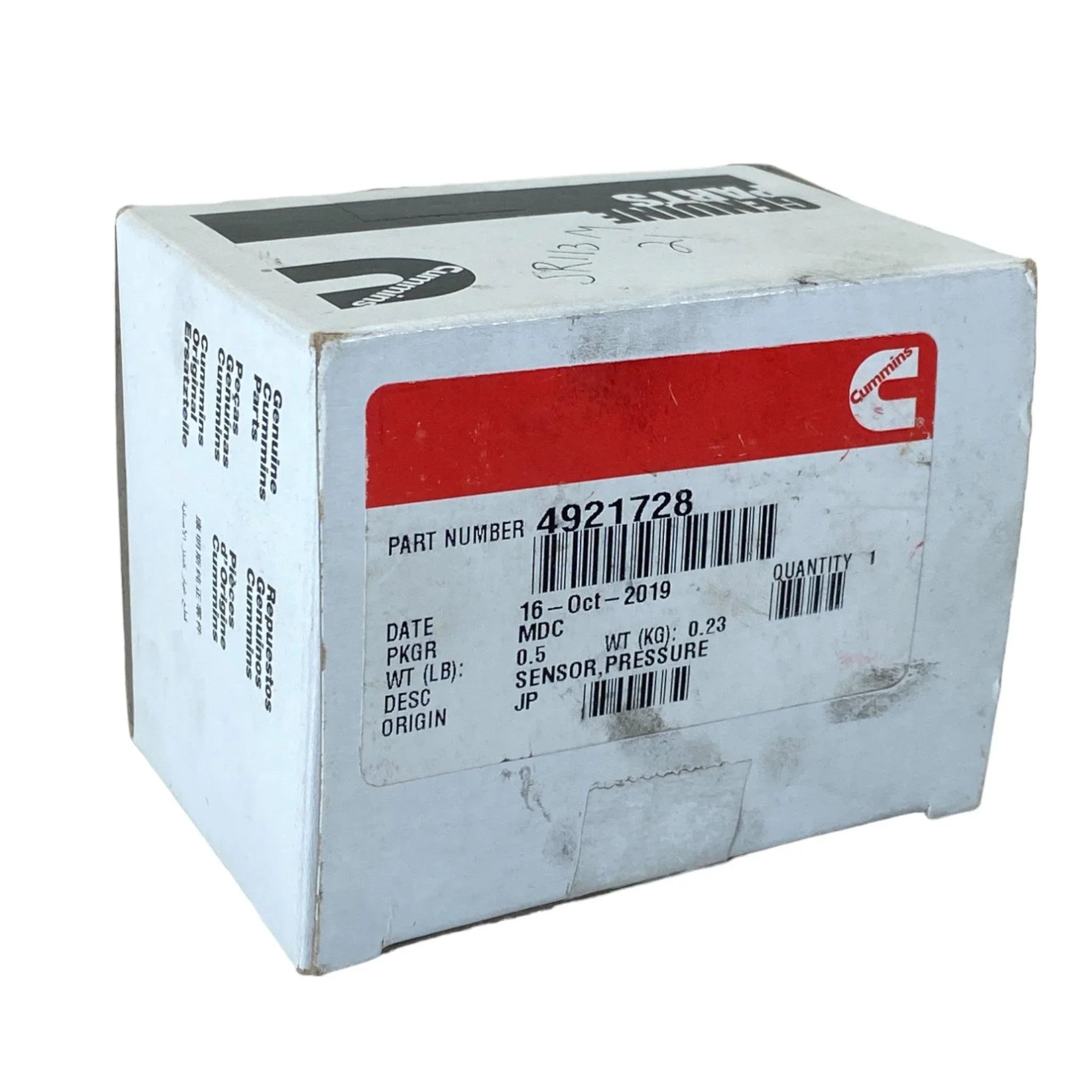 4921729 Genuine Cummins EGR Differential Pressure Valve For ISX