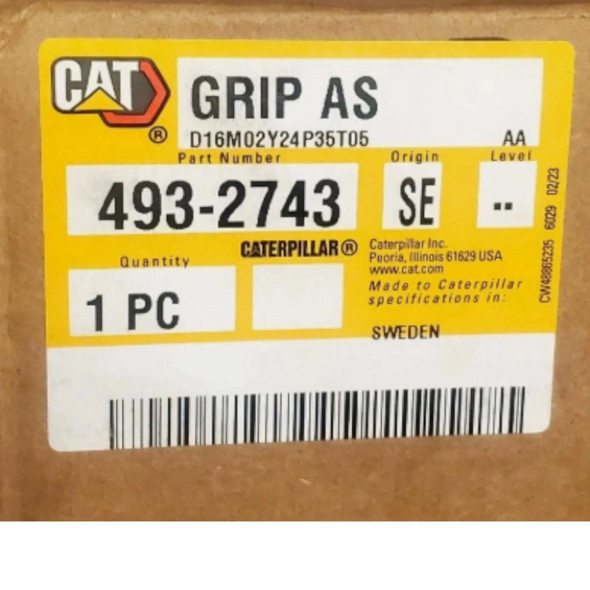 4932743 CAT Handle Gripper