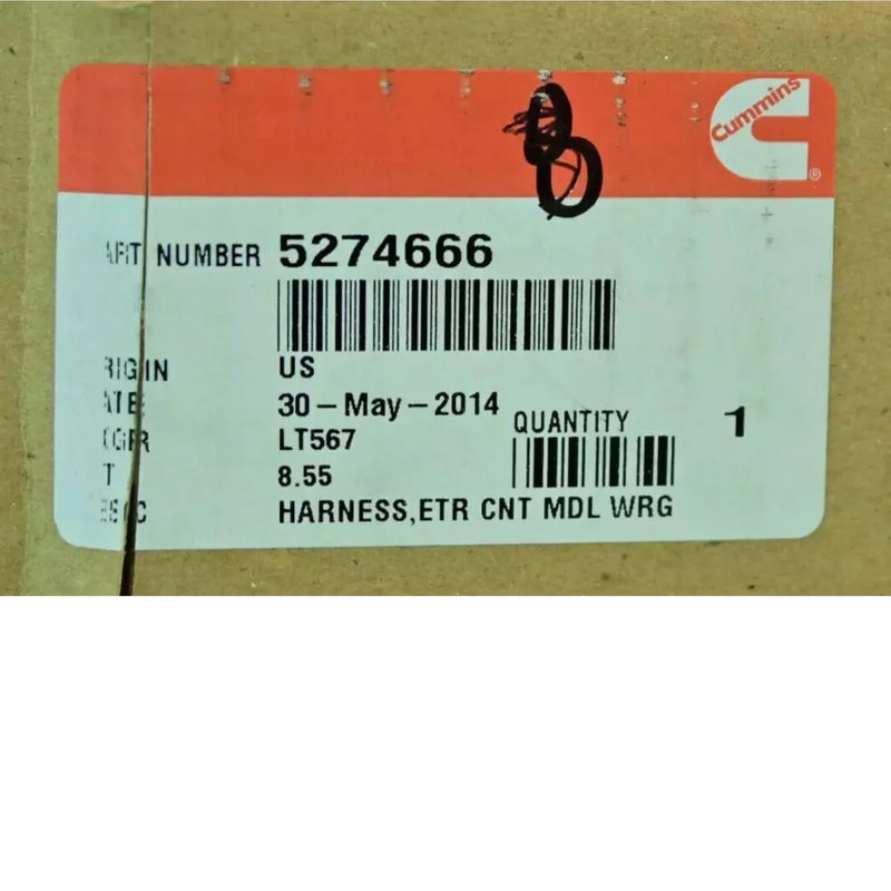 4941434 Genuine Cummins Electronic Control Module Wiring Harness