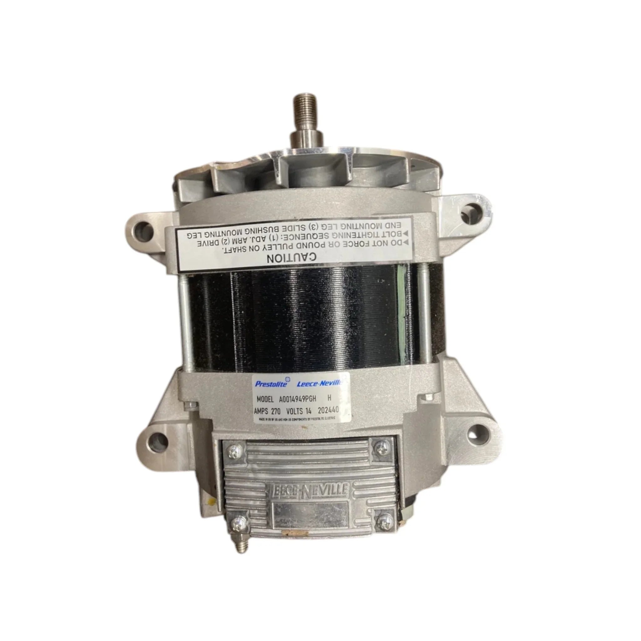 4949PGH Genuine Leece Neville Alternator 12V 270A